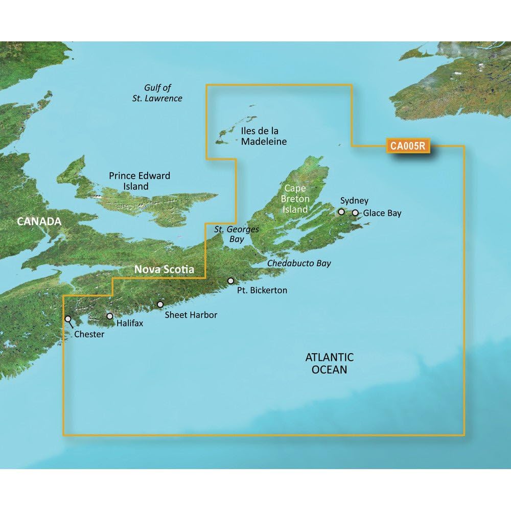 Garmin Vca005R Halifax To Cape Breton Bluechart G3 Vision,WBEEAB00GHUF13S